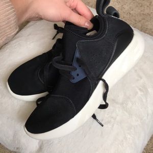 Black Suede and Leather NIKE shoes